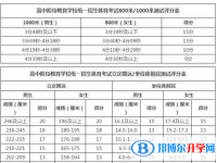 2020年内江中考体育考试成绩查询