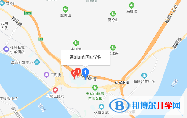 福州阳光国际学校初中部地址在哪里